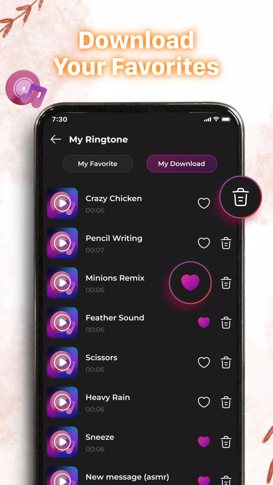 Ringtones App: Ringtone Makerscreenshot dell'app6