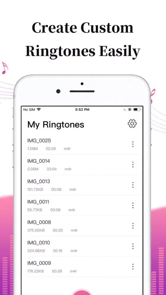 Ringtones Maker for iPhone應用截圖