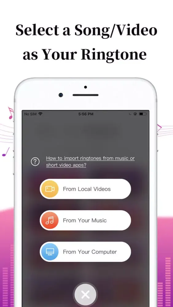 Ringtones Maker for iPhone應用截圖