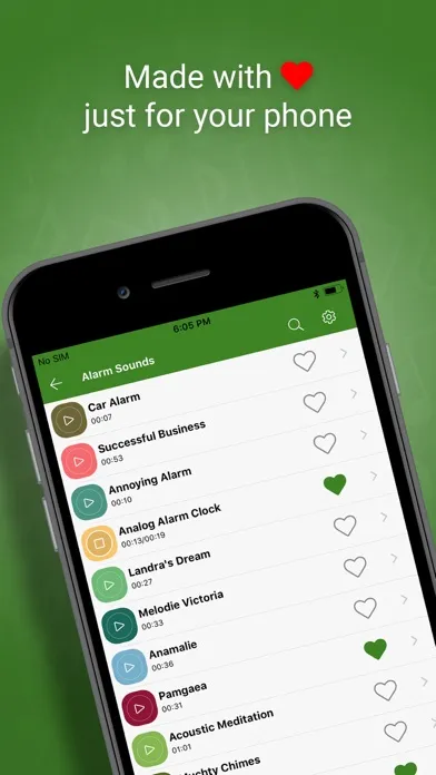 Captures d'écran de Ringtones for iPhone®