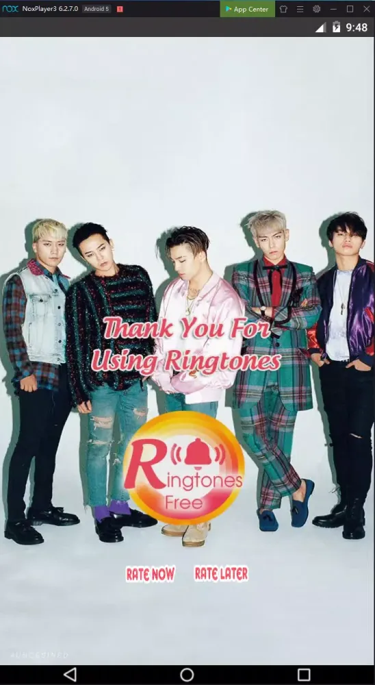 Capturas de pantalla de Big Bang Ringtones Free