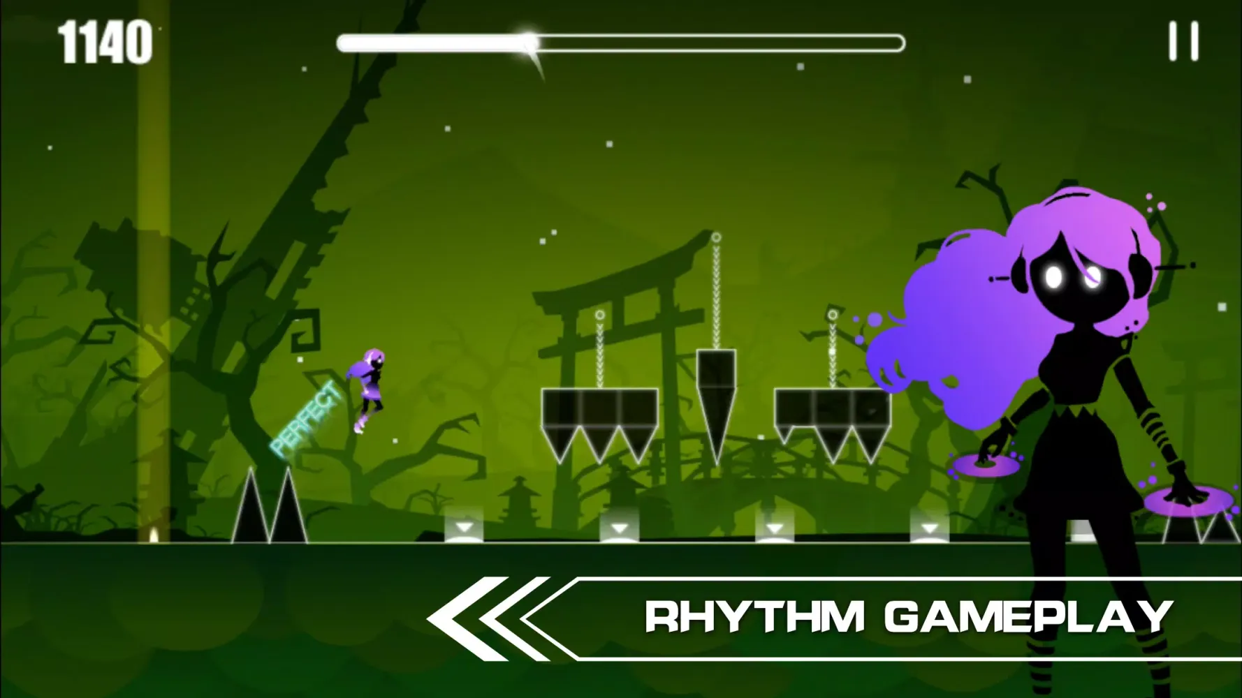 Скриншоты Muse Runner - Rhythmic parkour