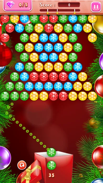 Bubble Christmas - Free Ball Pop Wrap Shooter Free Puzzle Match Game for Girls & Boys স্ক্রিনশট