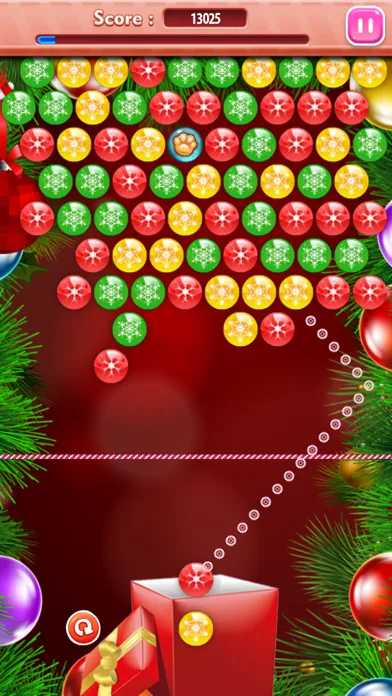 Bubble Christmas - Free Ball Pop Wrap Shooter Free Puzzle Match Game for Girls & Boys স্ক্রিনশট