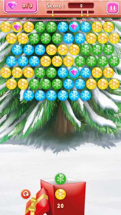 Zrzuty ekranu Christmas Puzzle - Burst bubbles