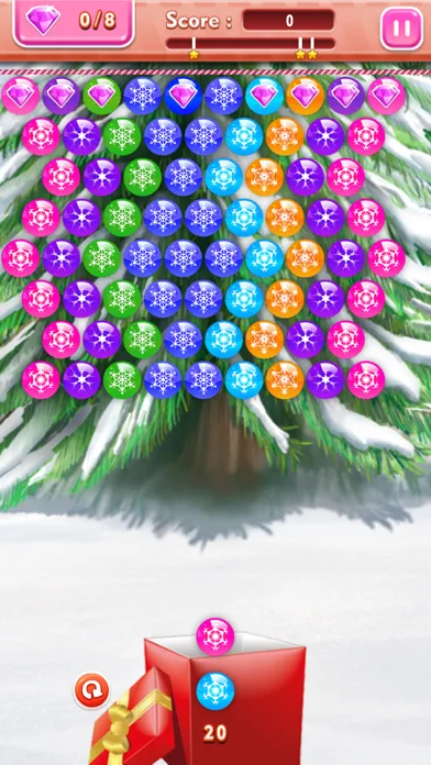 Zrzuty ekranu Christmas Puzzle - Burst bubbles