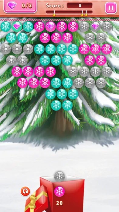 Zrzuty ekranu Christmas Puzzle - Burst bubbles