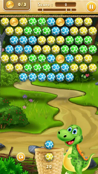 Shoot Dinosaur Eggs - Bubble Shooter 스크린샷