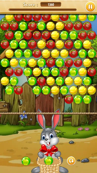 Capturas de tela do Fruit Farm - Bubble Shooter
