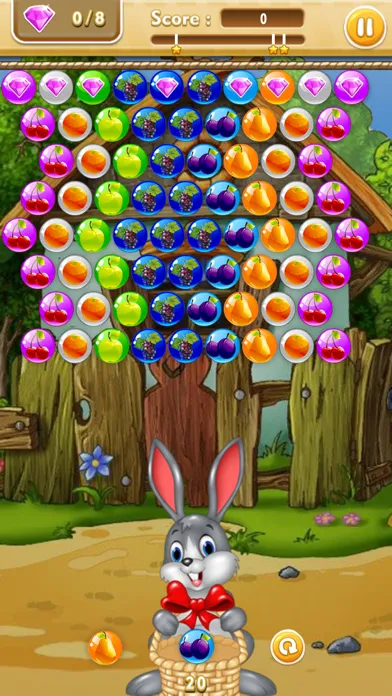 Capturas de tela do Fruit Farm - Bubble Shooter