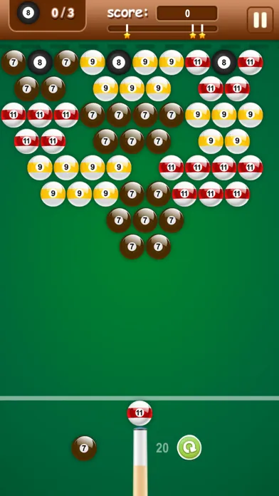 Captures d'écran de Pool 8 Ball Shooter - Bubble Shooter