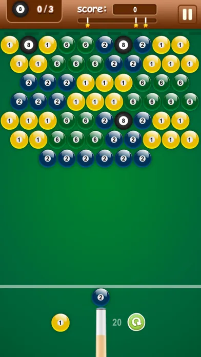 Captures d'écran de Pool 8 Ball Shooter - Bubble Shooter