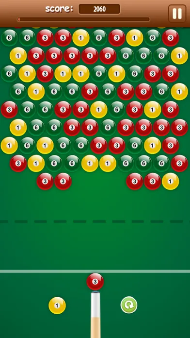 Captures d'écran de Pool 8 Ball Shooter - Bubble Shooter