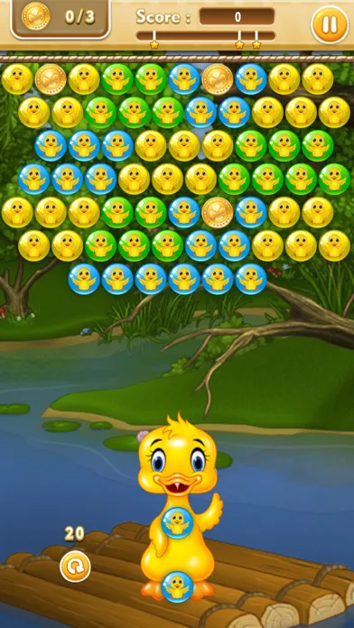 Tangkapan layar Russian Duck - Bubble Shooter