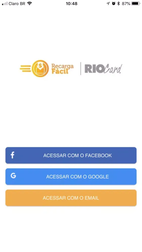 Скриншоты Recarga Fácil RioCard