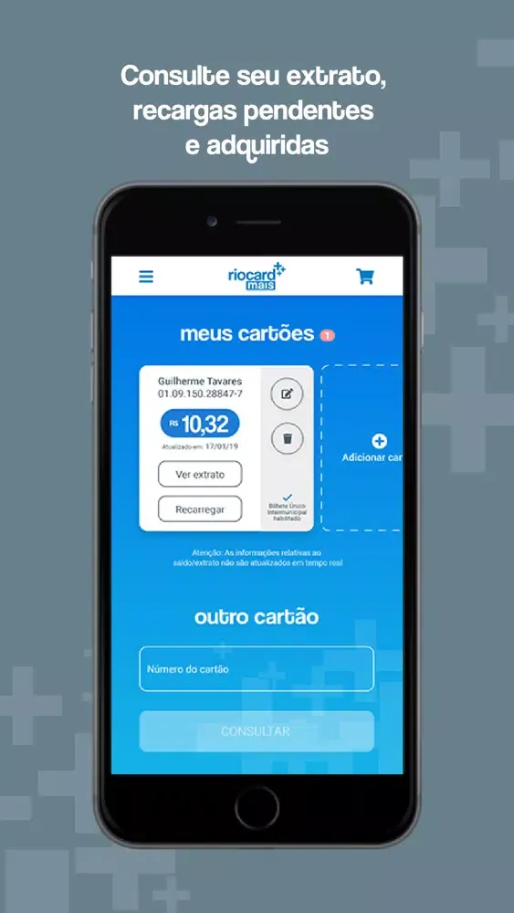 Riocard Mais Screenshots