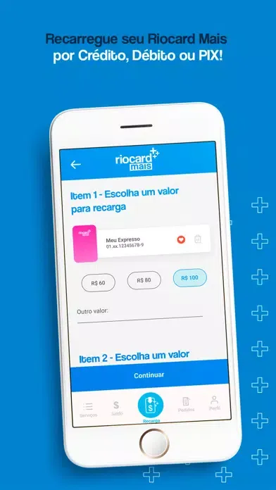 Novo App Riocard Mais Screenshots