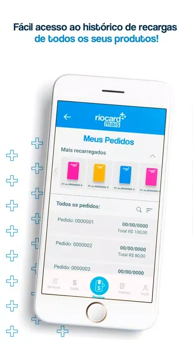 Novo App Riocard Mais Screenshots