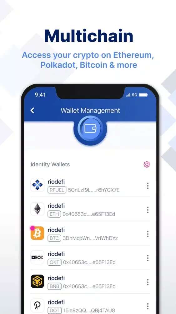 RioWallet: Web3 Crypto Wallet應用截圖