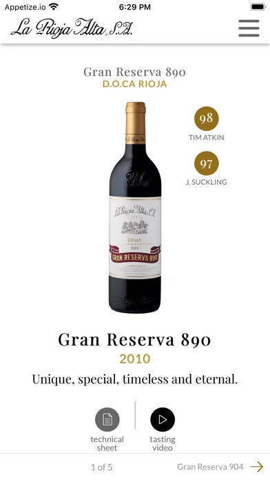 Ảnh chụp màn hình của Uncorked - Rioja Alta