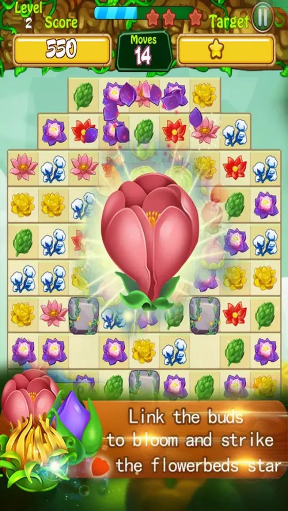 Tangkapan layar Flower Blash: Hit Blossoom Mania