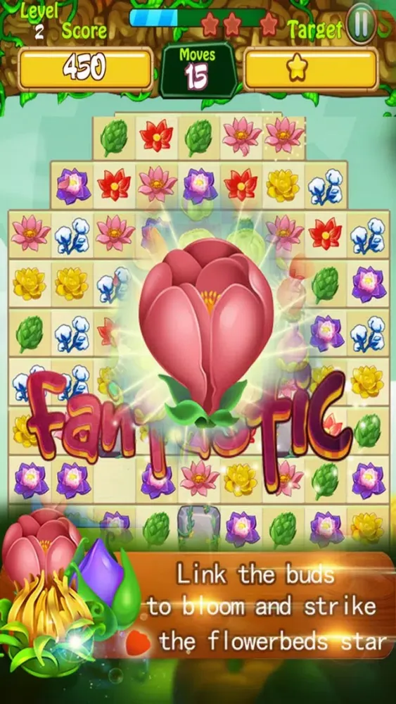 Tangkapan layar Flower Blash: Hit Blossoom Mania