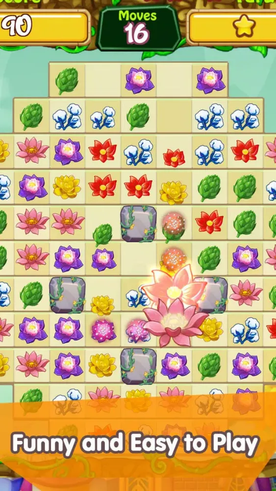 Flower Link Up Puzzle Screenshots