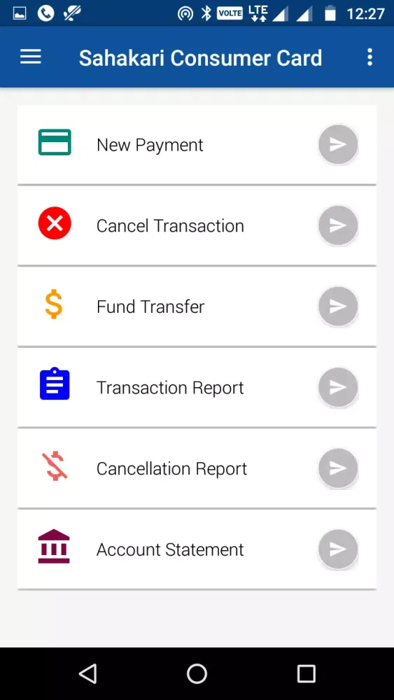 Capturas de tela do Sahakari Merchant App