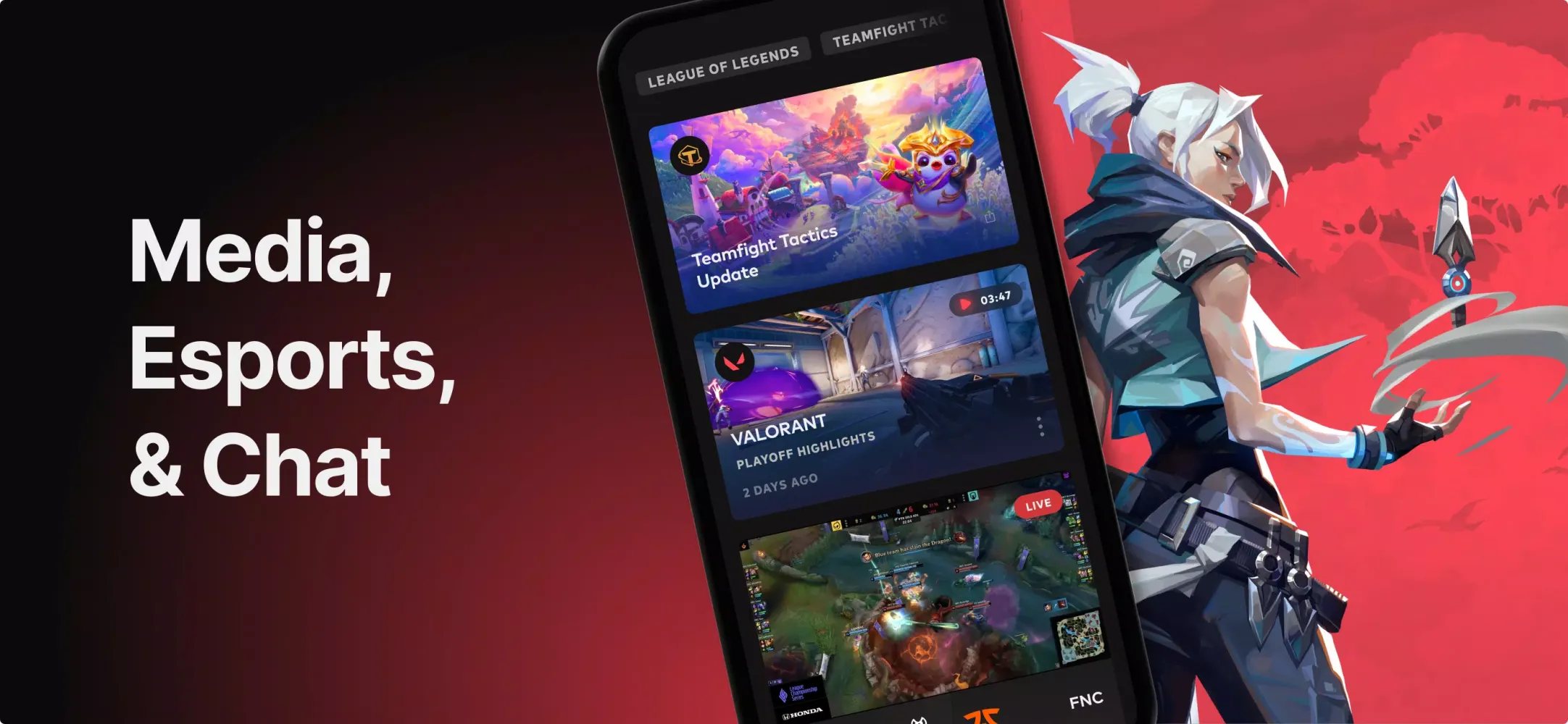 Riot Mobile Screenshots