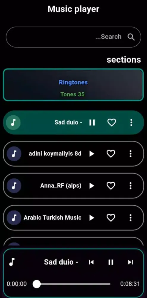 Sad music offline應用截圖