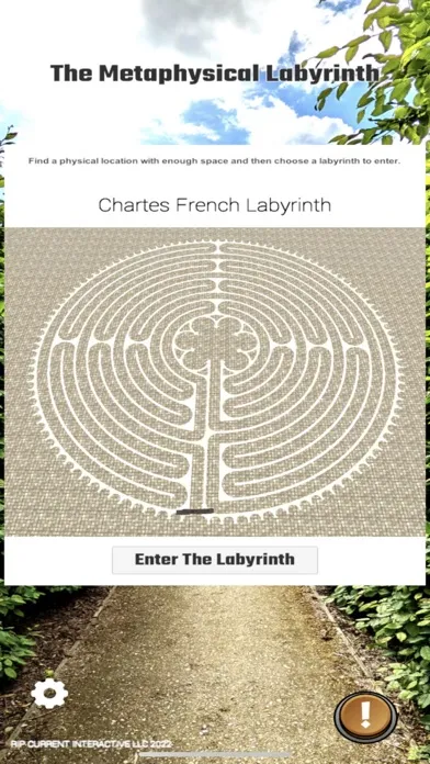 Tangkapan skrin The Metaphysical Labyrinth