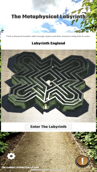 Tangkapan skrin The Metaphysical Labyrinth