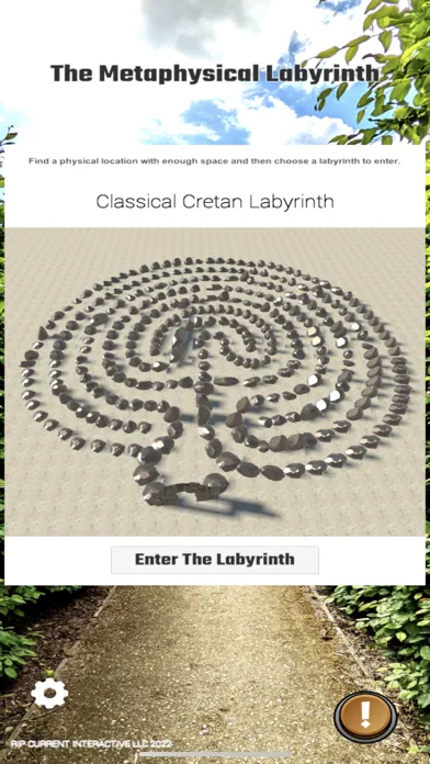 Tangkapan skrin The Metaphysical Labyrinth