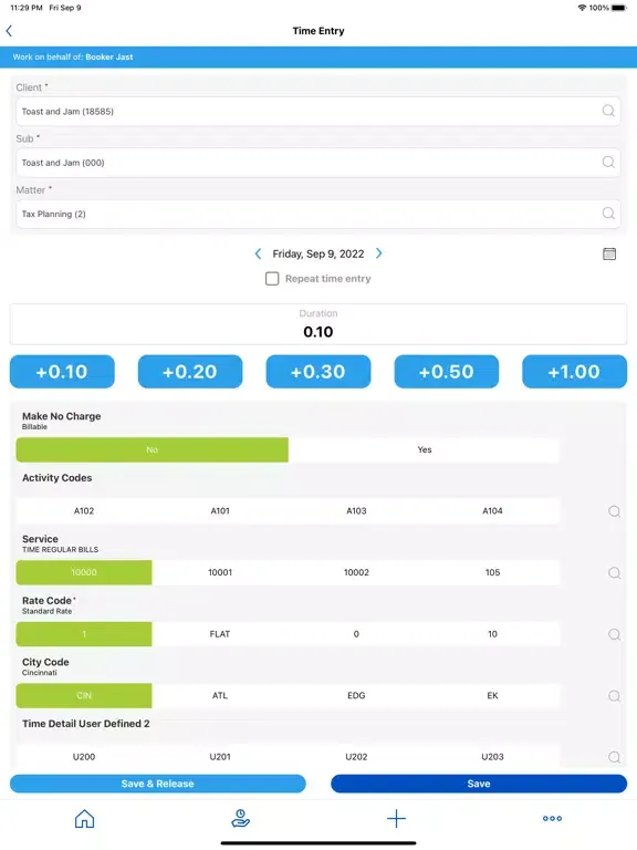 SurePoint Mobile iPad  स्क्रीनशॉट
