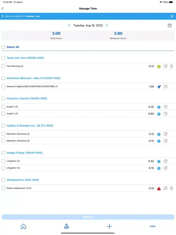 SurePoint Mobile iPad  स्क्रीनशॉट