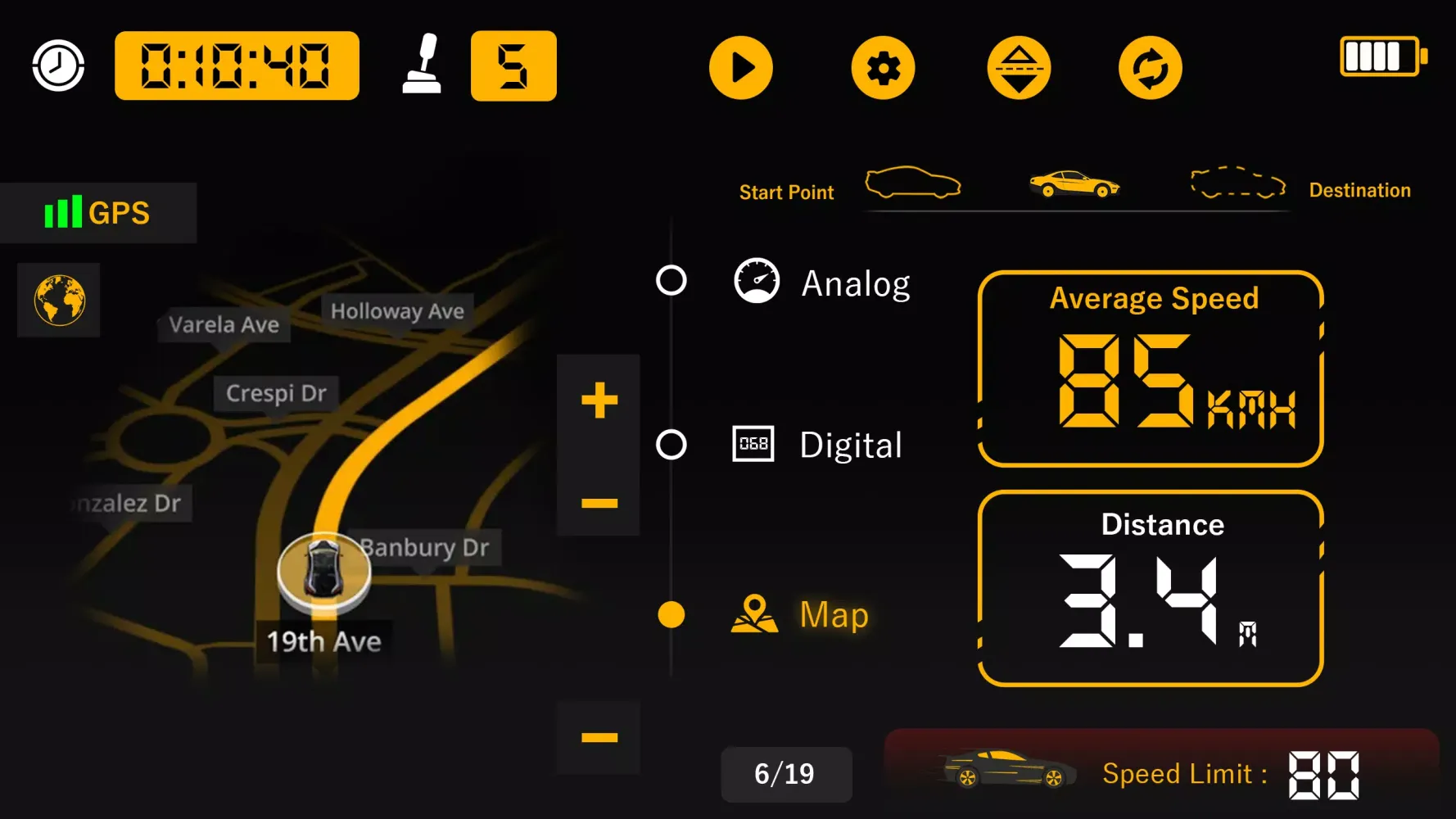 GPS Speedometer: Car Dash Cam應用截圖