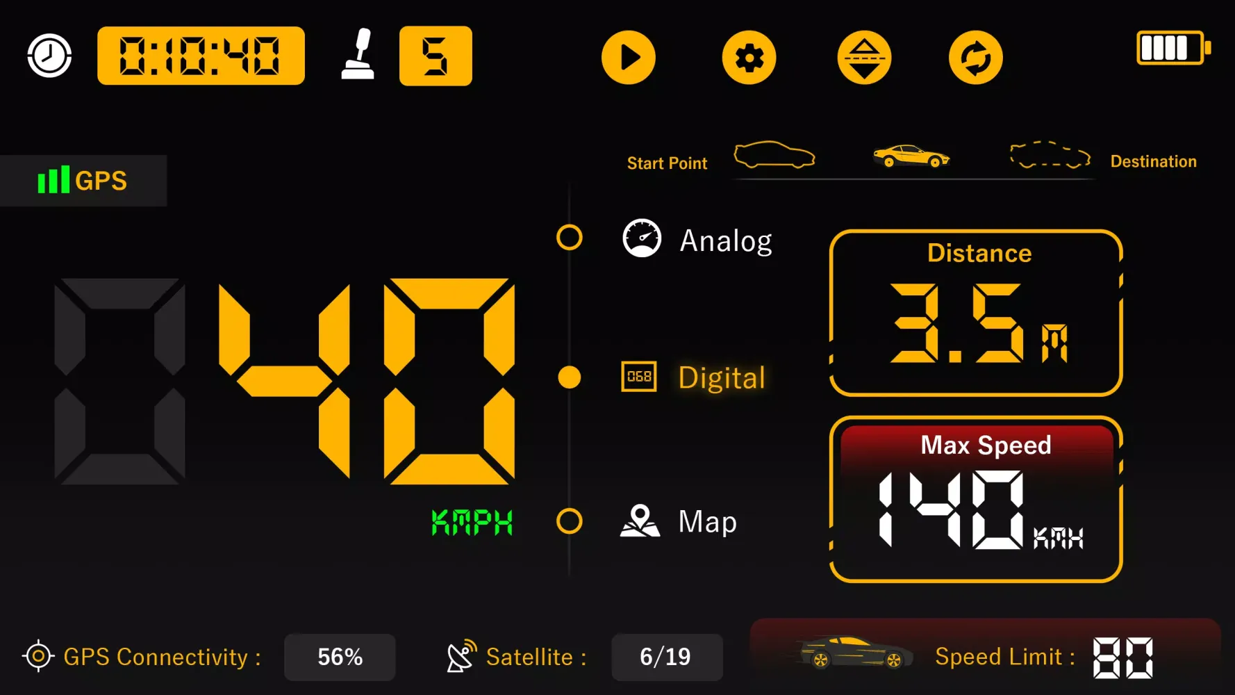 GPS Speedometer: Car Dash Cam應用截圖