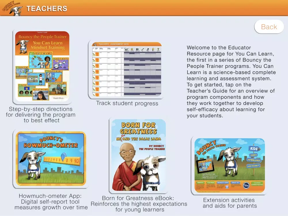 صور Bouncy's You Can Learn-Teacher iPad 