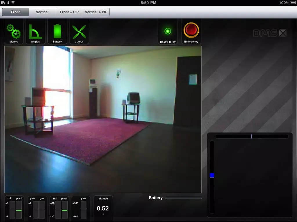 Capturas de pantalla de Système à Enseigner ARDrone: Piloter le drone iPad 