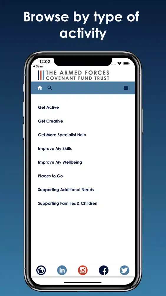 Armed Forces CovenantFundTrust স্ক্রিনশট