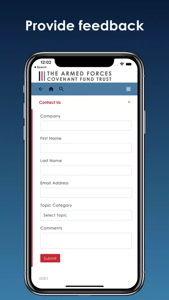 Armed Forces CovenantFundTrust স্ক্রিনশট