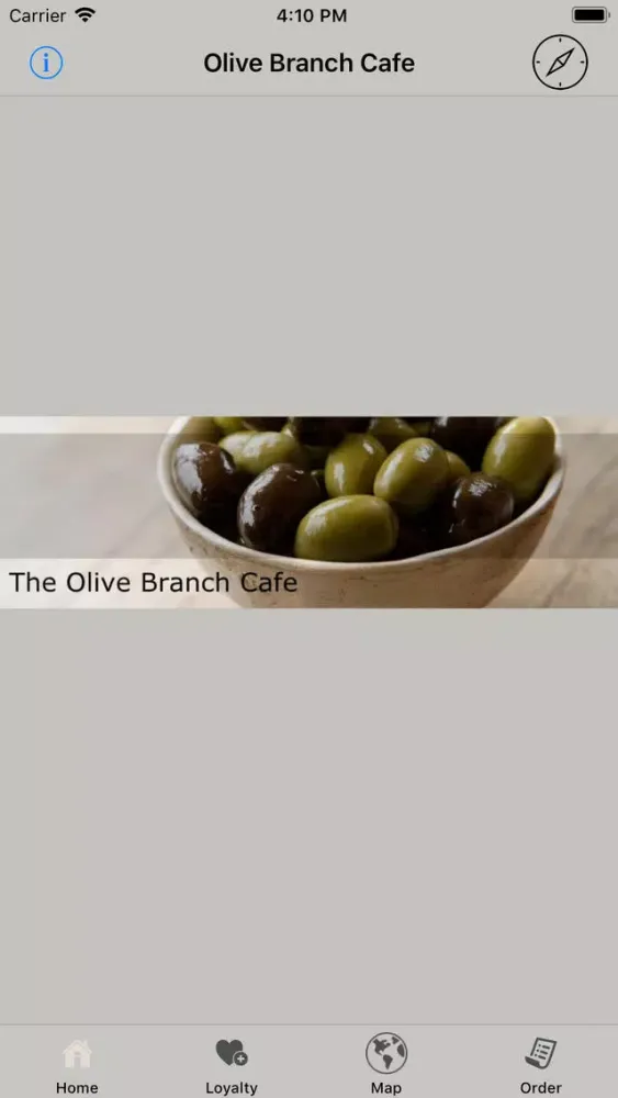 Tangkapan layar Olive Branch Cafe