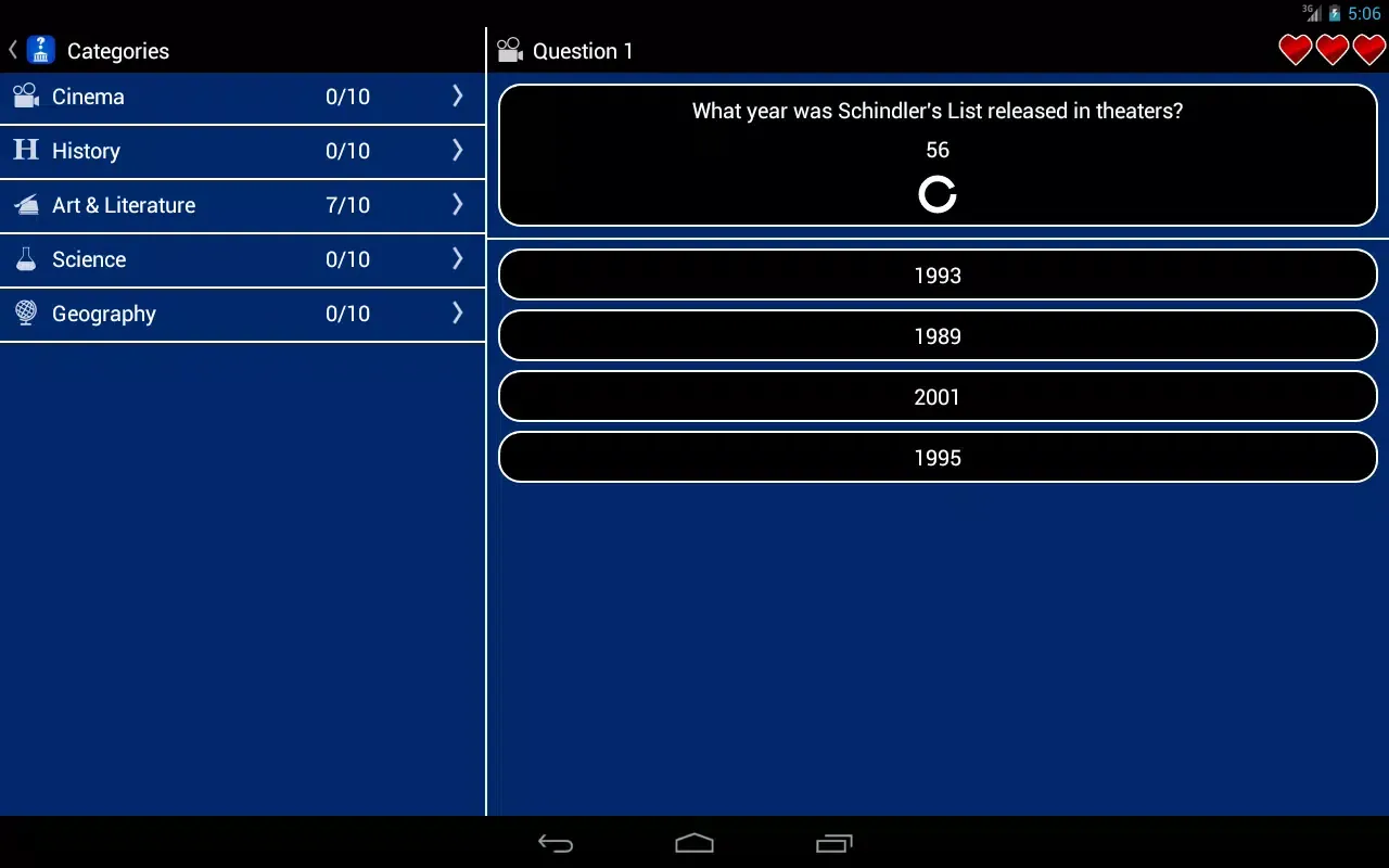 Culture Quizzes应用截图