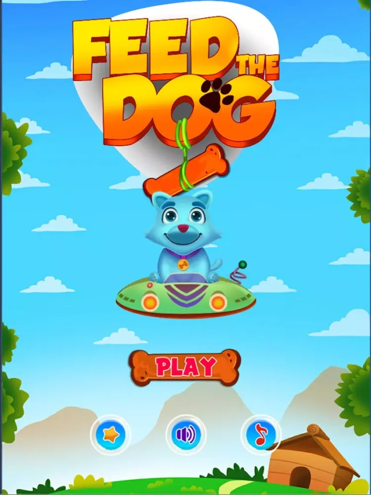 Feed the Dog: Physics Puzzle iPad  स्क्रीनशॉट