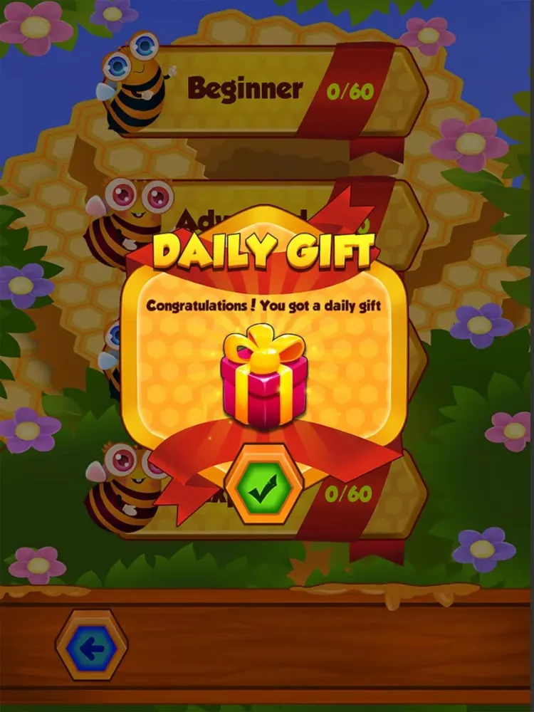 Capturas de tela do Honey Bee Puzzle iPad 