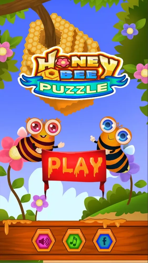 Capturas de tela do Honey Bee Puzzle