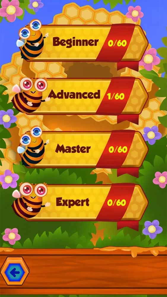 Capturas de tela do Honey Bee Puzzle