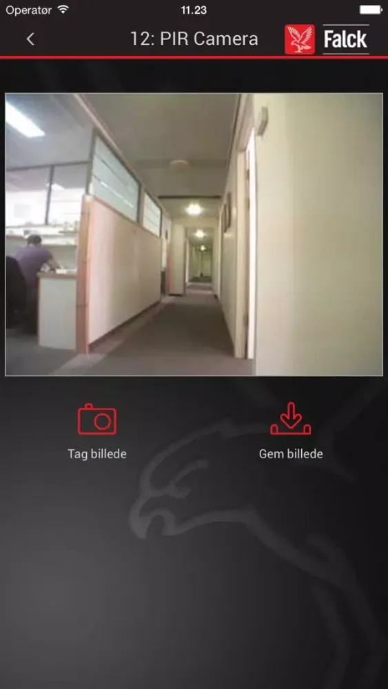 Captures d'écran de Falck Alarm