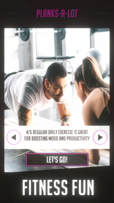 PLANKS-A-LOT! Fitness fun স্ক্রিনশট