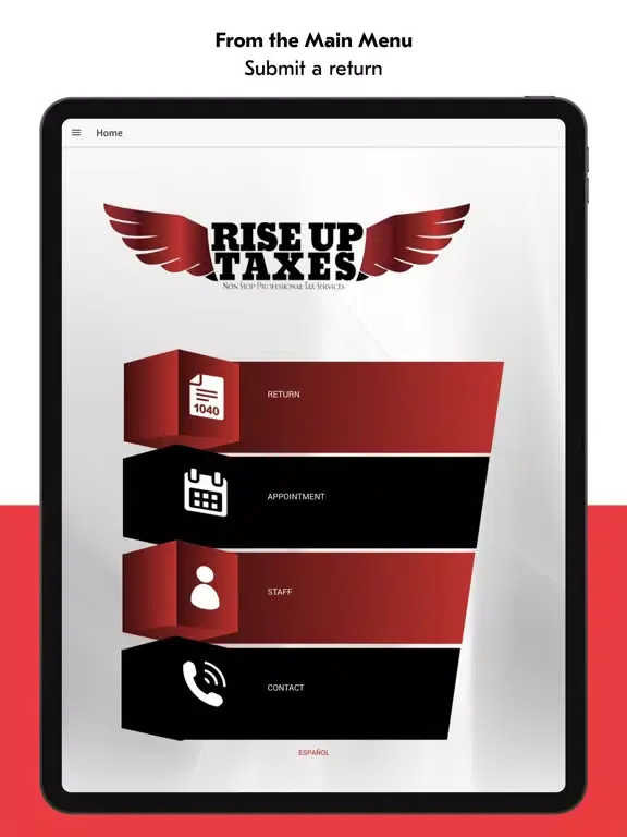 Rise Up Taxes iPad  Screenshots